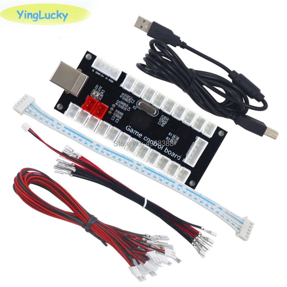 Arcade Encoder DIY USB Zero Delay Arcade Replacement Parts Mayitr PC to Joystick And Cable For Controls Arcade Game DIY Kit