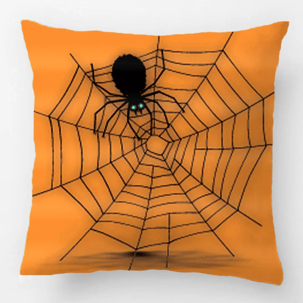 

A Black Spider In The Web Throw Pillow Case Decorative Cushion Cover Pillowcase Customize Gift By Lvsure For Car Sofa Seat