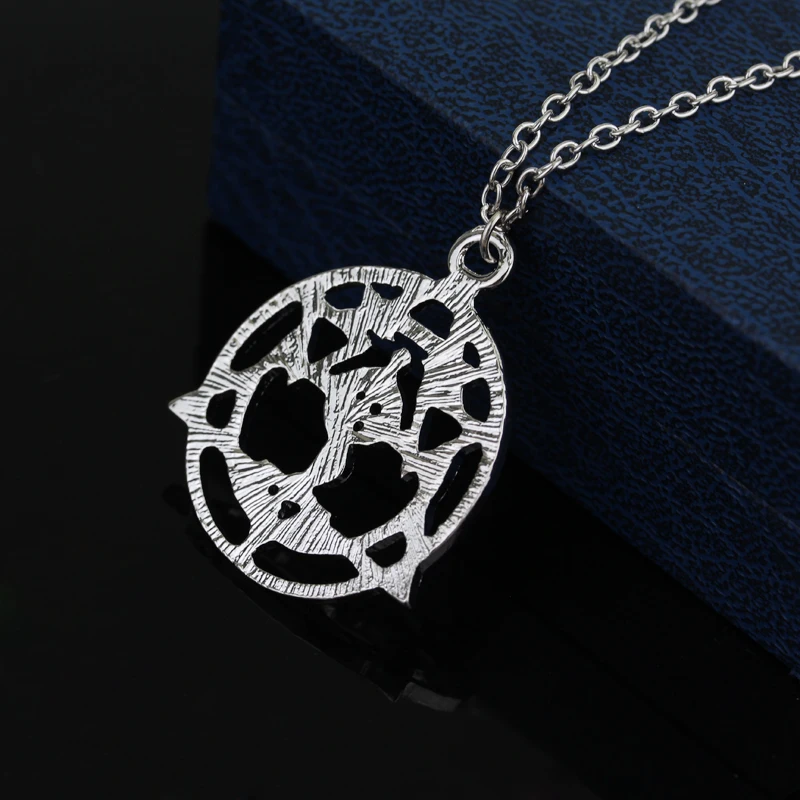 dongsheng Fullmetal Alchemist Choker Necklace Homunculus Circle Pendant Men Women Gift Anime Jewelry Accessories YS11895