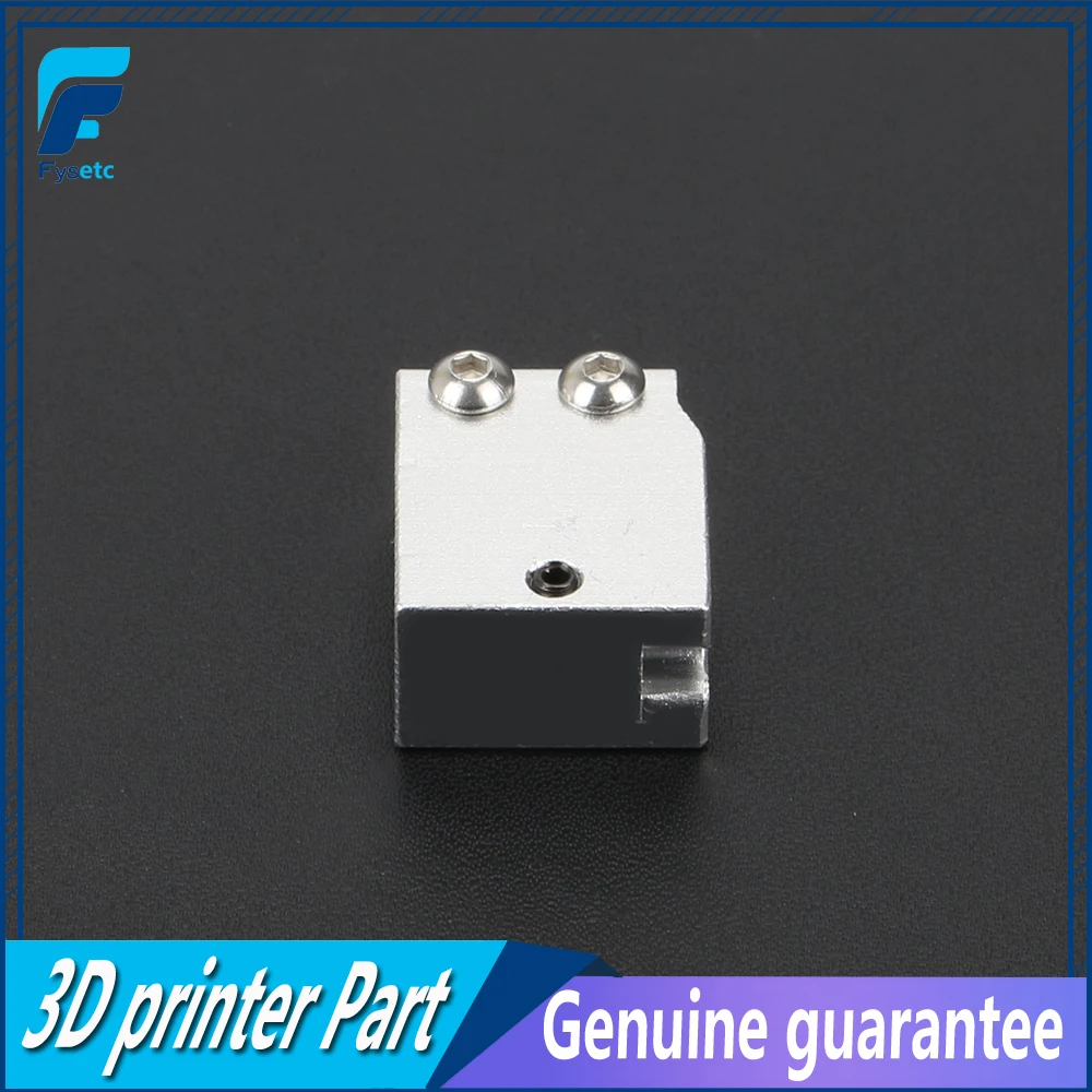 3D Printer Part Volcano Heater Block For E3D Volcano Hotend Compatible PT100 Sensor/Thermistor Cartrodge 3D Printer Upgrade Kit