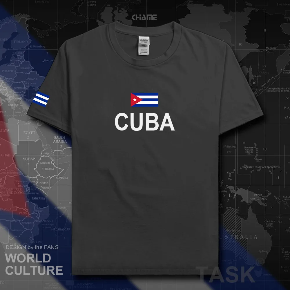 Cuba Cuban t shirts fashion 2017 jerseys nation team tshirt 100% cotton t-shirt gyms clothing tees country sporting CU CUB