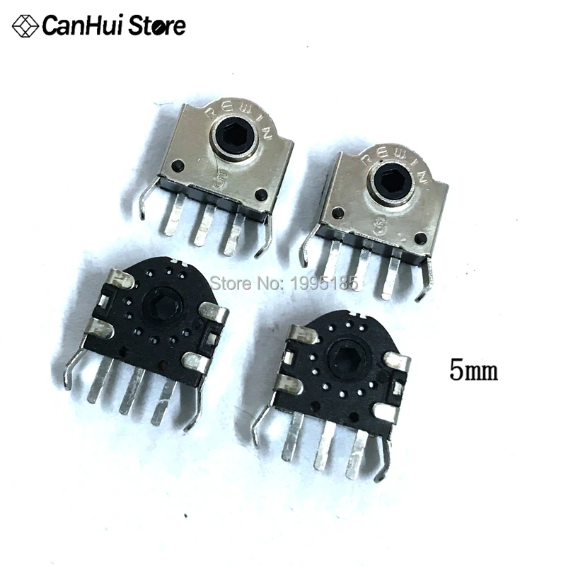 10Pcs H-5MM 7MM 9MM 11MM 13MM Mouse Encoder 5mm 11mm Wheel Decoder Mouse Navigation Switch Roller Encoder Connector Repair Parts