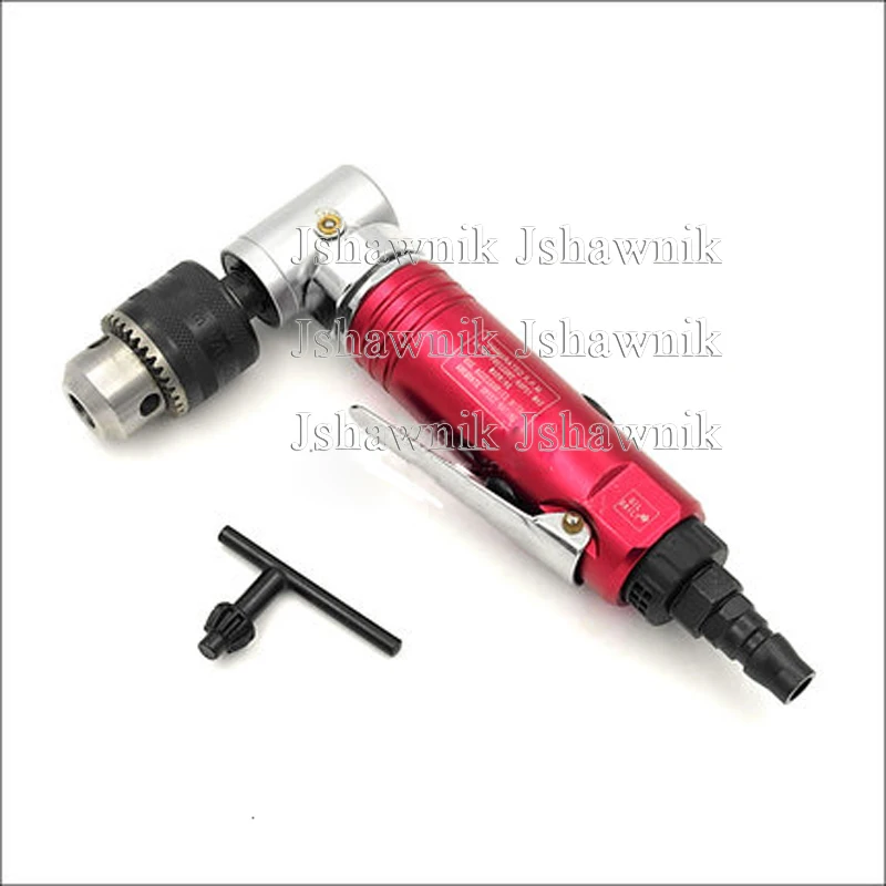 10mm high-speed pneumatic drill industrial grade driller with 90 degree  3/8 elbow corner