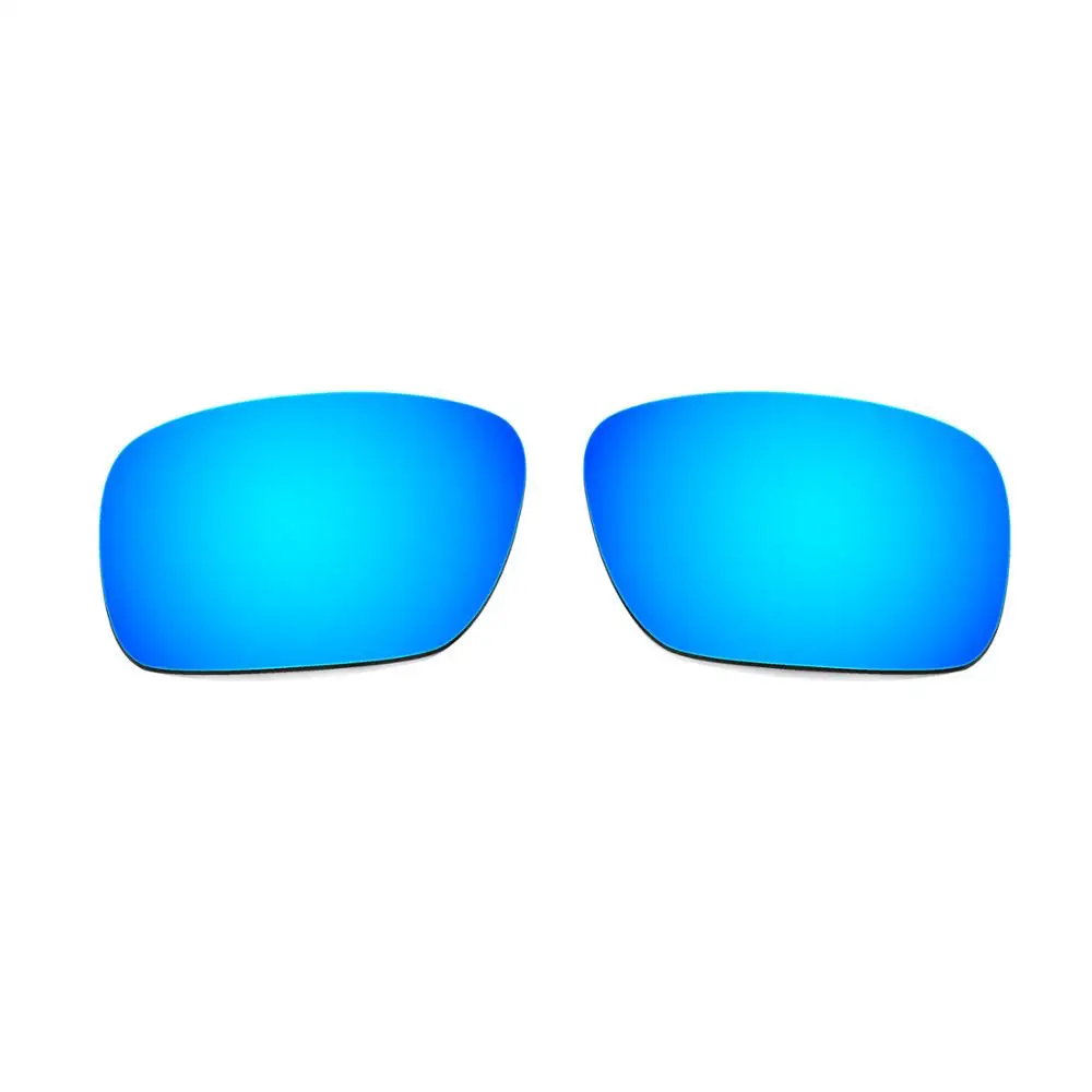 HKUCO For  Holbrook Sunglasses Replacement Lenses Blue/Silver 2 Pairs