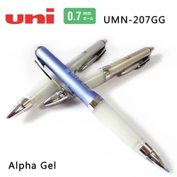 Genuine Japan Mitsubishi Uni-ball UMN-207GG 0.7mm Alpha Gel Gel Pen Antifatigue Perfect for Student Writing Supplies