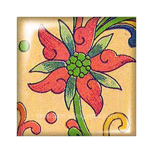 New Beauty Vintage flowers patterns 12mm/20mm/25mm/30mm Square photo glass cabochon demo flat back Making findings FB0008