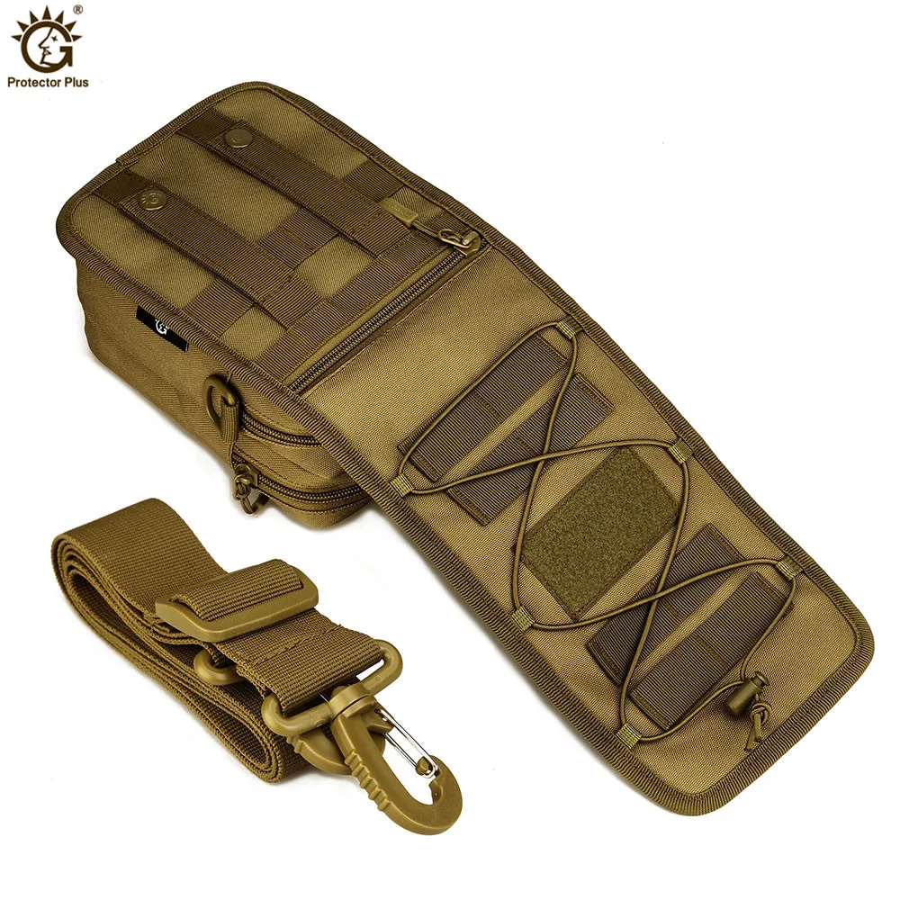 Military Tactical Messenger Bag Shoulder Nylon Outdoor Sport Fishing Camping Crossbody Mutil-function Molle Pouch