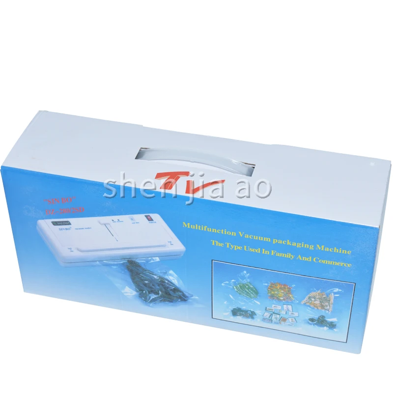 1PC DZ280 Vacuum Sealer Food Vacuum Sealing Machine Plastic Bags Sealing Machine Aluminum Bags Vacuum Packer Machine 220V