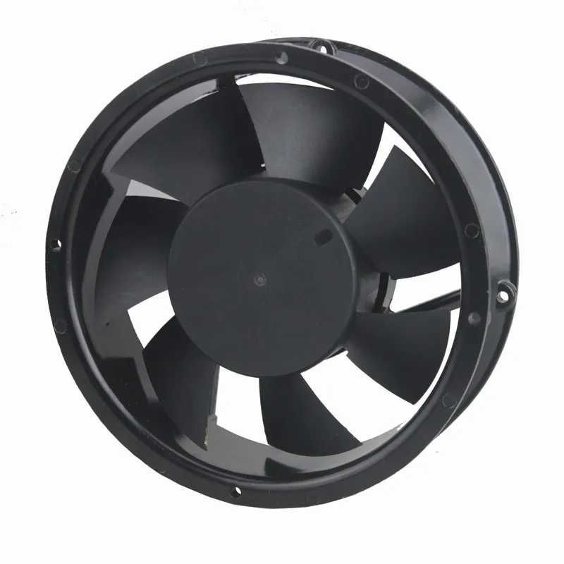 Gdstime-듀얼 볼 12V 금속 기계 케이스, 17cm 17251 172mm x 51mm DC 냉각 팬, 170mm x 50mm 원형 모터 쿨러, 1 개
