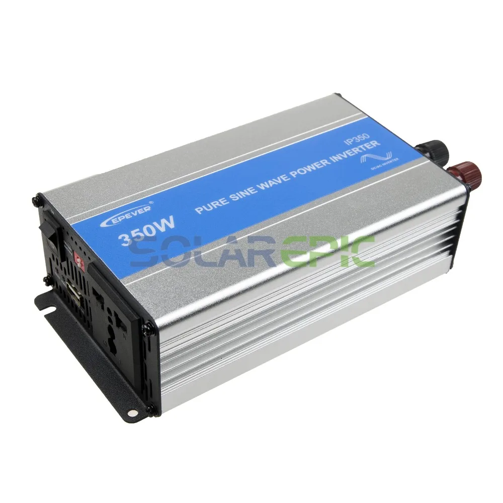 350W Epever IPower Off Grid Inverter 12V or 24VDC to AC110V or 220V Pure Sine Wave Inverter 350W Solar Off Grid Inverter 50/60Hz