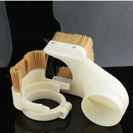Coleta de poeira para motor de eixo de 100mm, capa para máquina cnc de nylon