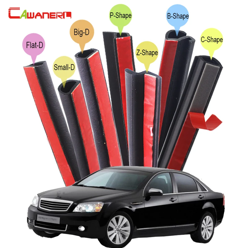 Cawanerl รถซีลยางซีลชุด Auto Seal Edge Trim Weatherstrip สําหรับ Daewoo Gentra Tosca Veritas Prince Leganza