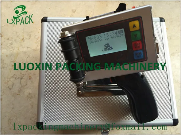 LX-PACK Lowest Factory Price Highest quality LXPC Hand Inkjet Printer Coding marking Solutions for Cosmetics toiletries