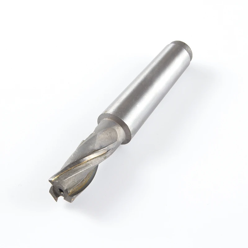 carbide tipped milling cutter 28x45mm solid carbide welded end mill brazed carbide helical end mills taper shank