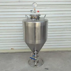 35L Home Brew Conical Beer Fermentation Tanks Micro Brewery Fermentation Tank