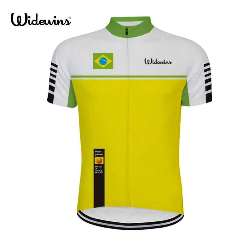 Ropa Cycling Jersey Ciclismo Design With BRAZIL Logo Sportswear Men\'s Summer Comfortable Fabric Cycling Jersey Ciclismo 6540