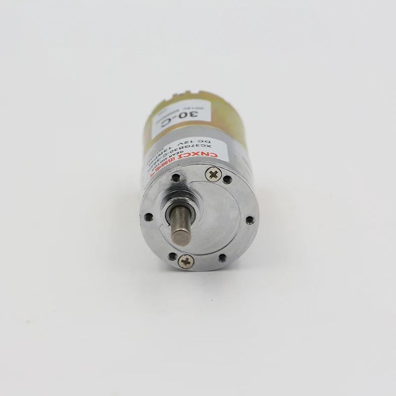 XC37GB30-C12V24V DC Gear Motor,, High Torque Speed Motor,, CW/CCW, Full Metal Gear Motor