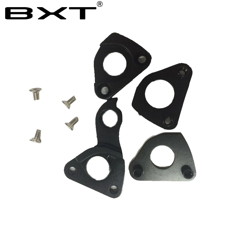 BXT Fiets Achterderailleurhanger 135x9mm+142x12mm Haak met As Steekas Mountainbike MTB Frame Lug Schroeven Aluminium Fiets Onderdelen