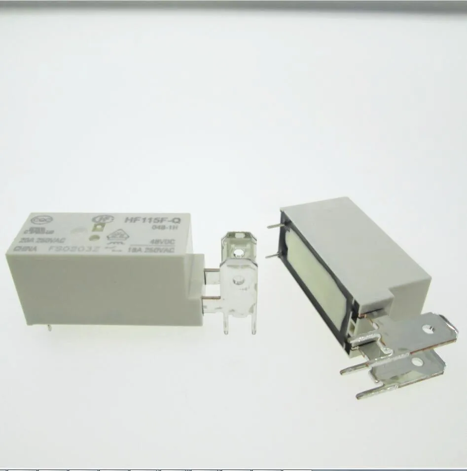 

NEW 48V relay HF115F-Q-048-1H HF115F-Q 048-1H JQX-115F-Q 048-1H JQX-115F-Q-048-1H 48VDC 48V DC48V 18A 250VAC