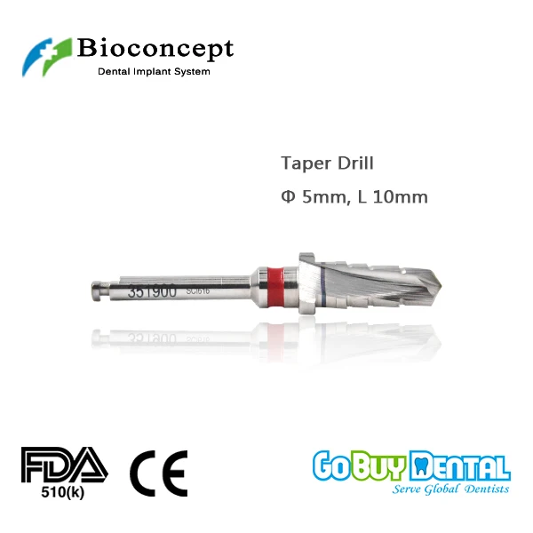 

Bioconcept BV system Taper Drill φ5.0mm, length 10mm(351900)