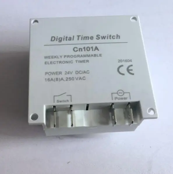 timer Cn101A microcomputer small switch DC12V DC24V AC110V AC220V street light billboards power timer 16A 250VAC