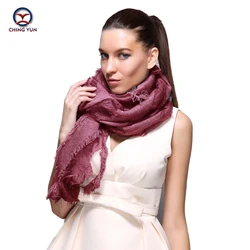 Fashion Bandana Luxury Cachecol Brand Cotton Scarf Women Shawl High Quality  Stoles New Tassels Eugen yarn splicing Long wraps