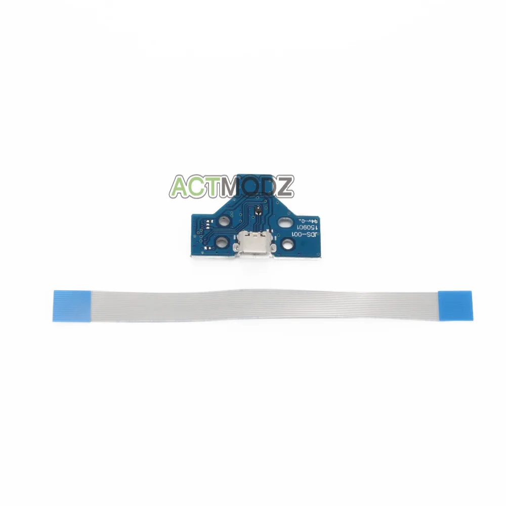 5 مجموعة إصلاح أجزاء 14pin ميناء الشحن لوحة دارات مطبوعة + الكابلات المرنة ل PS4 تحكم