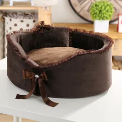 2024 Fashion Pets Bed For Puppies Very Soft Dog Beds Suitable For All Size Pet House Bed Mat Cat Sofa Pet Supplies