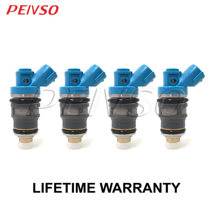 

PEIVSO 4pcs 23250-75070 23209-79115 23209-75070 Fuel Injector For TOYOTA HILUX 1RZE T.U.V 2.0L 2001~2005