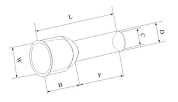 1000Pcs 20 AWG 0.75mm2ฉนวนปลายขั้วลวด Ferrules E7510