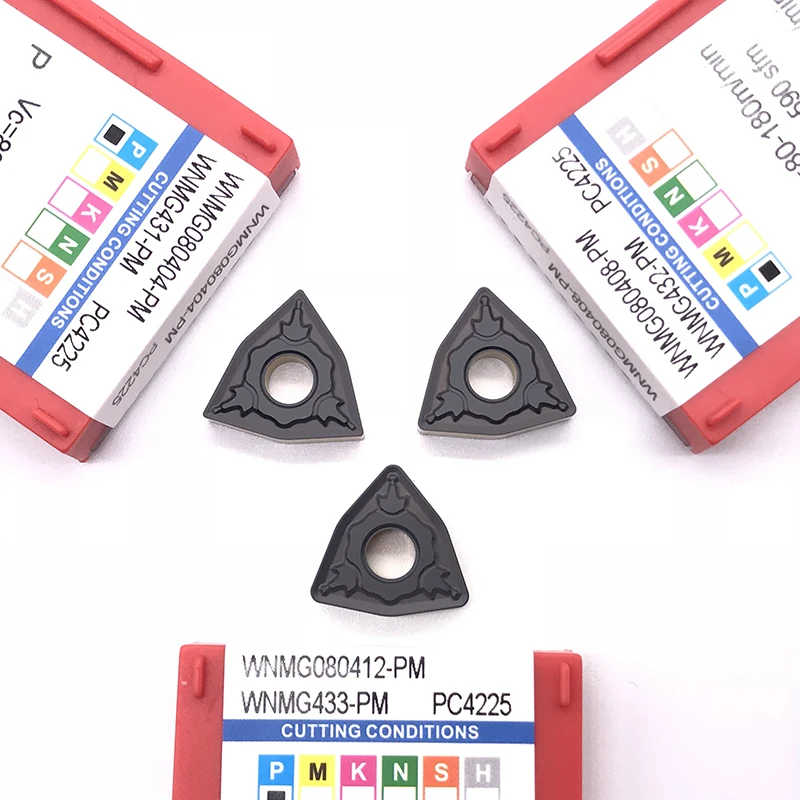 Insertos de carburo CNC para torneado externo, alta calidad, WNMG080408 CNMG120408 TNMG160408 SNMG120408 TNMG160404 WNMG080404