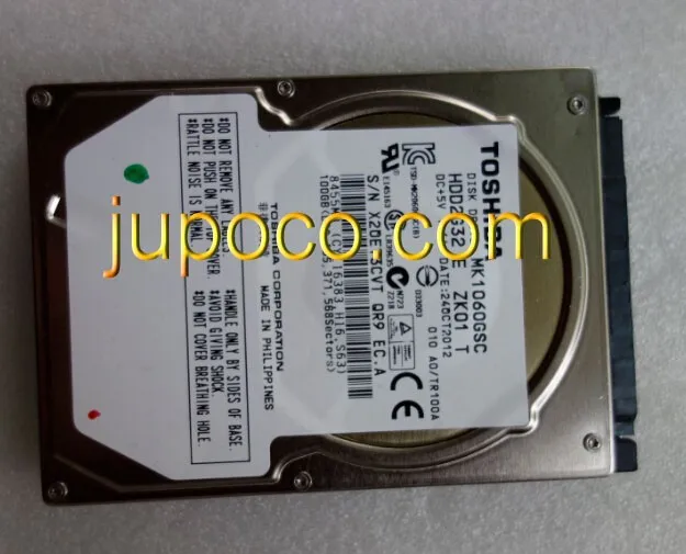 FREE SHIPPING Disk drive MK1060GSC HDD2G32 E ZK01 DC+5V 1.4A 100GB For Denso Car HDD navigation systems made in Japan