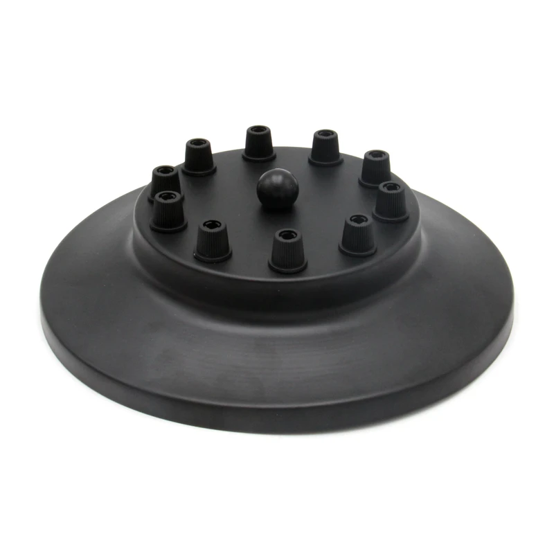 Multi Ceiling Canopy Retro Metal Black Ceiling Rose Vintage Spider Lights Fixtures
