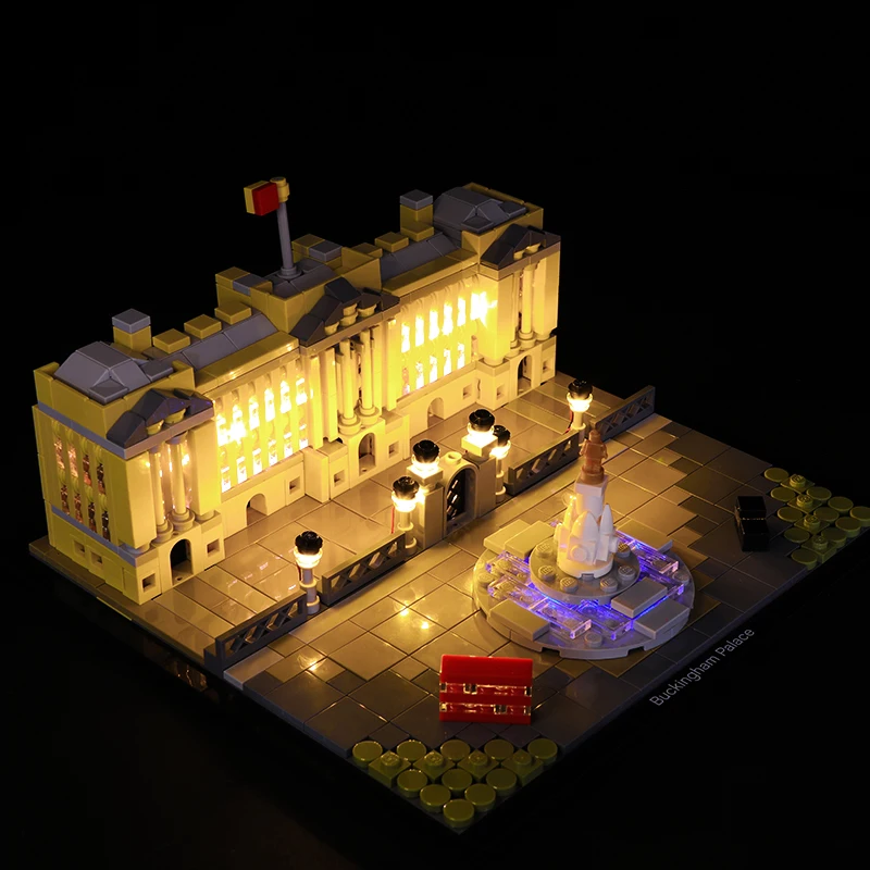 Vonado LED Lighting Kit for 21029 Architecture Series Buckingham Palace Light Kit, Not Included the Building Block