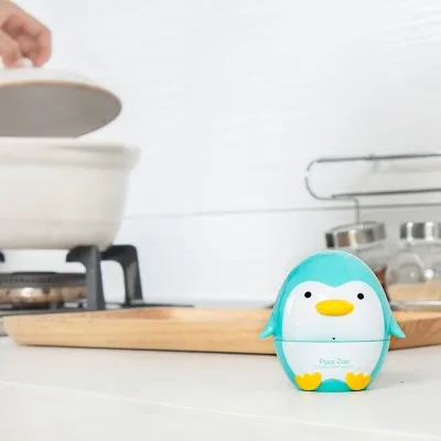 Cute cartoon penguin kitchen timer time mechanical alarm to remind the timer 8*7.5CM