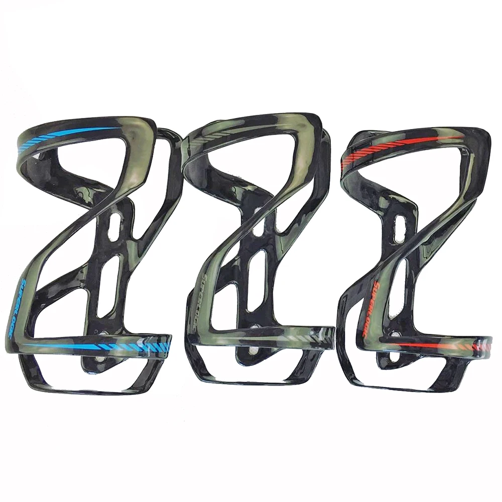 

full carbon bottle cages bike holder bicycle parts road bikes mountain bottle cage strengthen style open right left