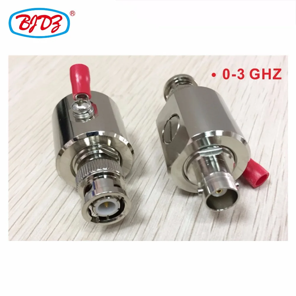 Free Shipping 1pcs 0-3GHZ rf Lightning protector BNC female jack to BNC female jack surger arrester lightning arrestor