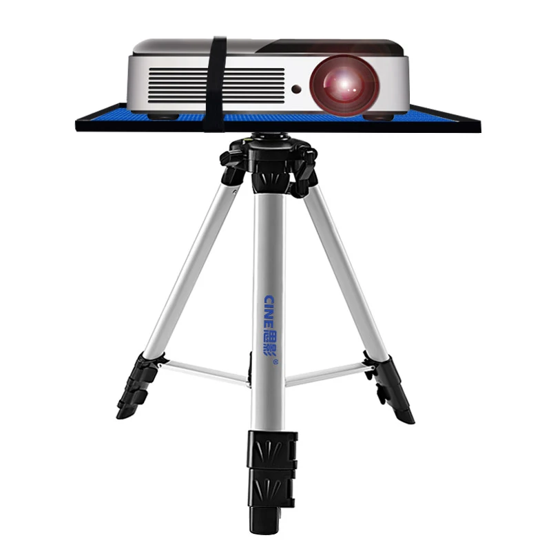 PB1200 High Quality Universal Portable Free Lifting Aluminum Projector Tripod Stand With Tray