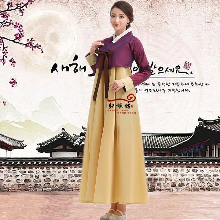 korean traditional dress Traditional Korean Hanbok women Palace Traditional Korean Women hanbok Dae Jang Geum Dance Costume