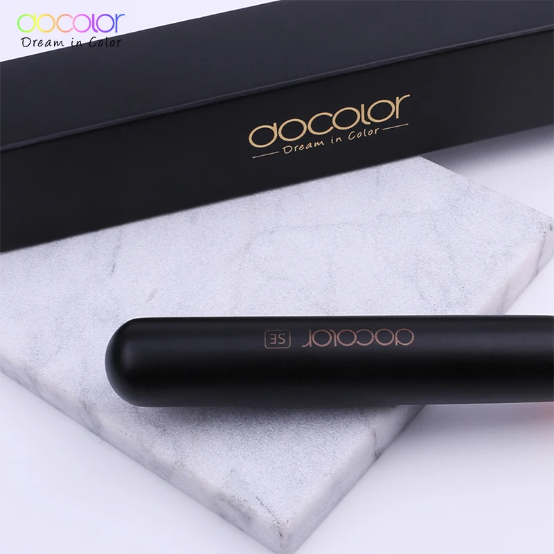 Docolor 1PC Flat Foundation Brush Flat Top Buffing Kabuki Brush Face Makeup Brush Powder Foundation Blush Bronzer Cosmetics Tool