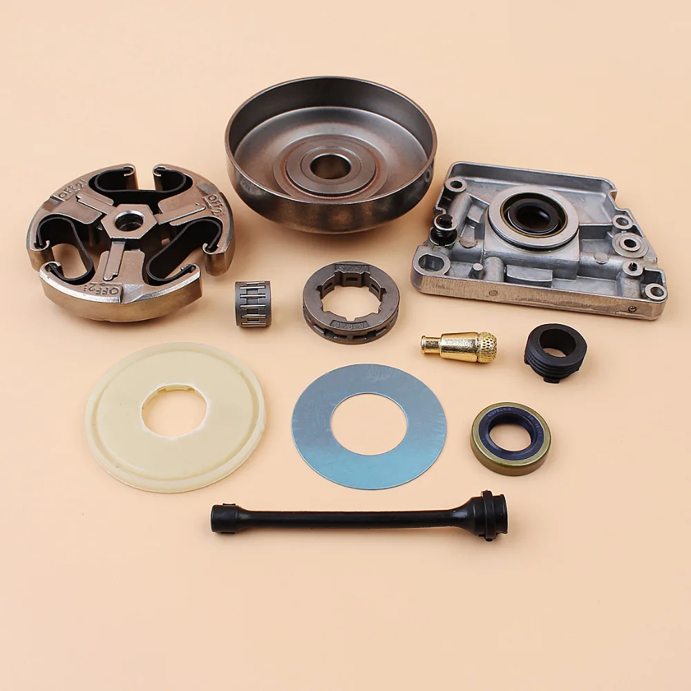 مخلب طبل ضرس حافة مضخة زيت غطاء غبار Kit For HUSQVARNA 268 272 XP 61 66 266 بالمنشار 501 51 25 01