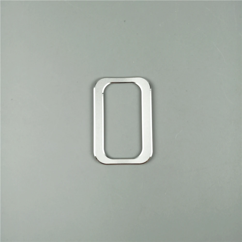 Car Door Trunk Button Frame Decoration Cover Trim For Mercedes Benz C Class W205 GLC X253 2015-2018 Aluminium Alloy
