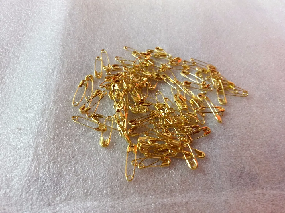 

1000pcs 18mm black/gold/silver safety pin for jewelry/clothes Clothing accessories Safety Pins