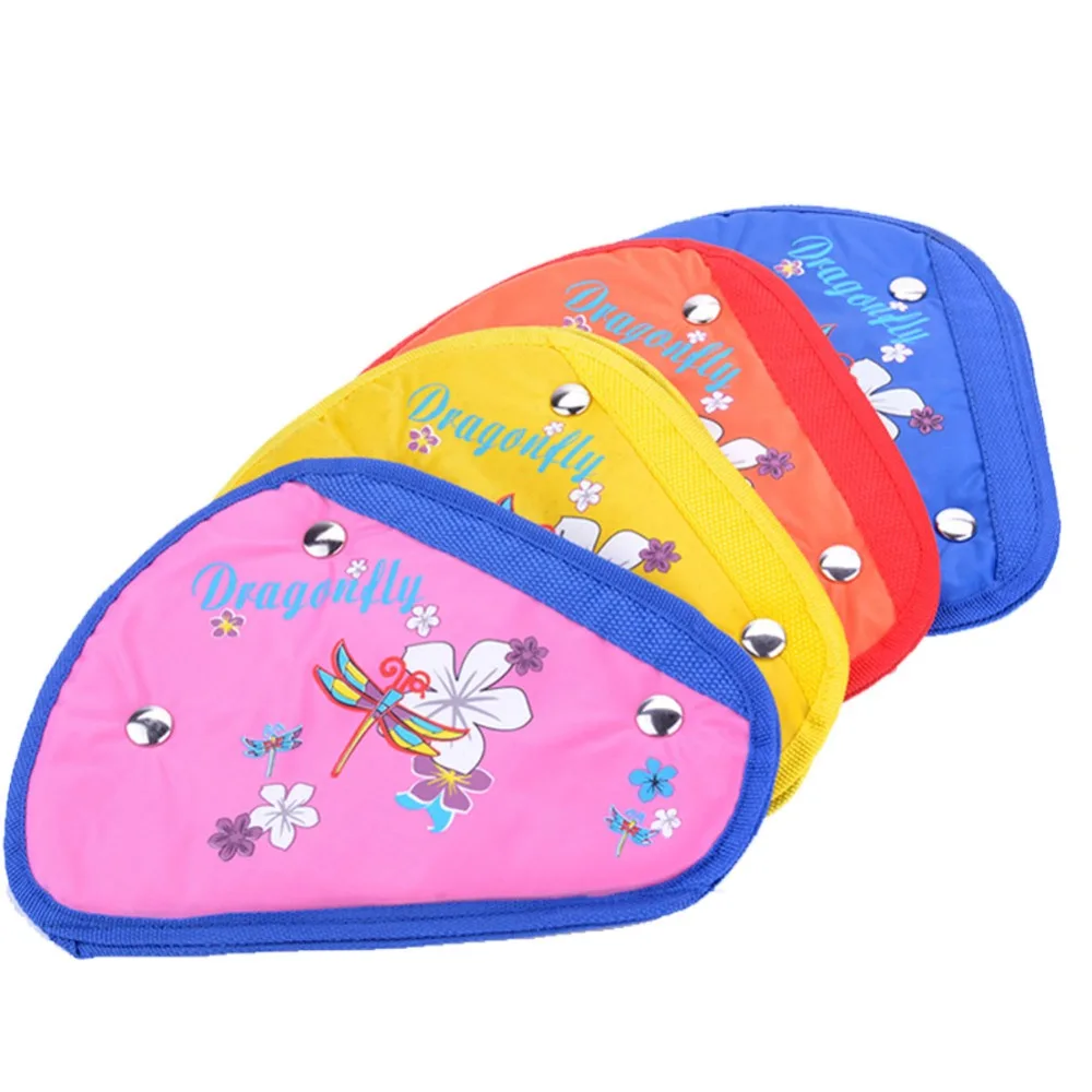 Kids Baby Children Seat Safety Belts Anti le neck  Durable Colorful  Triangle Fixer Adjuster In Car