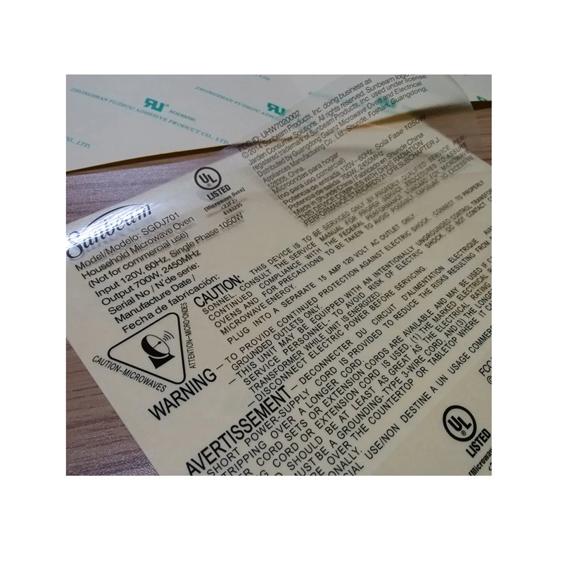 

Water resistant private white label electronics shelf label sticker esl