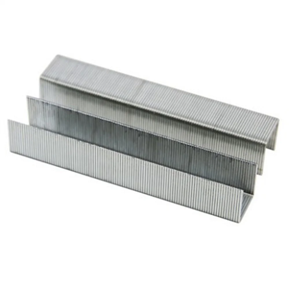 NO.0013 Heavy Duty Staples 23/13 1000pcs Silver Metal Booking Binding Staples Office School Supplies(1 Box)