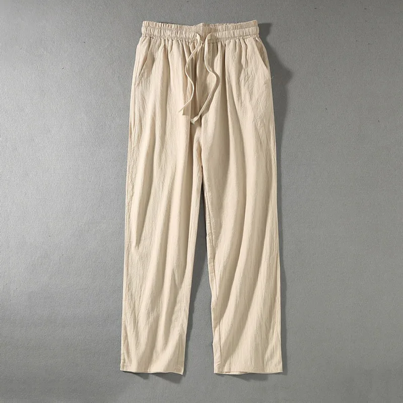Pants Large Size Autumn Summer 11XL Waist 170cm Loose Pants Men 6XL 7XL 8XL 9XL 10XL Cotton Trousers