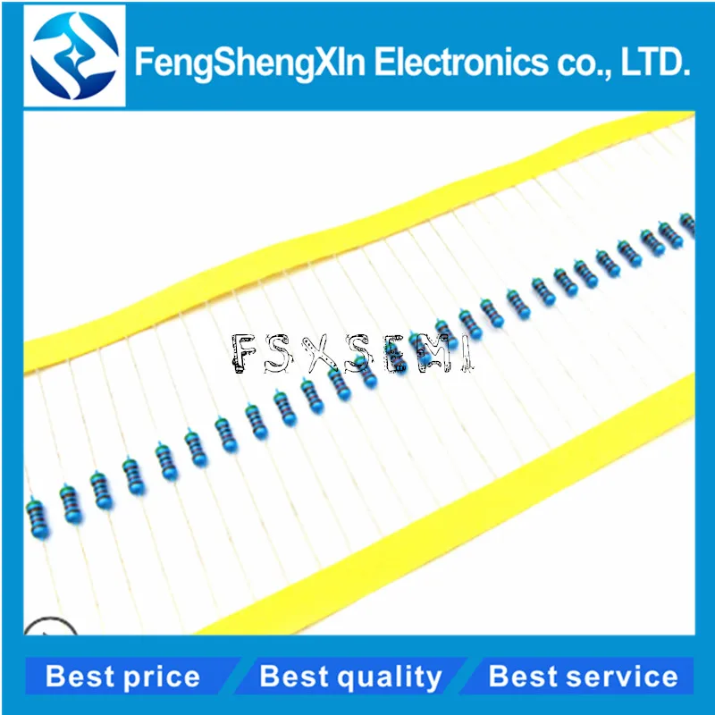 Imagem -03 - Filme de Metal Resistor 1r1m 100r 220r 330r 1k 1.5k 2.2k 3.3k 4.7k 47 22 10k k k 100k 100 220 330 1k5 2k2 3k3 4k7 5000 Peças Lote 4w