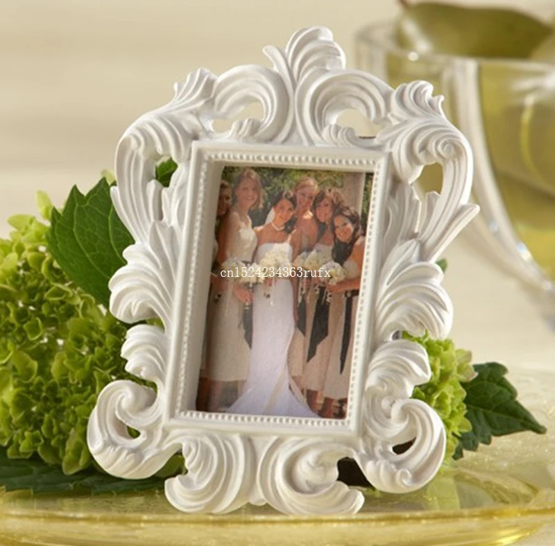 100pcs Baroque photo frame wedding favor gift place card holder picture frames party favor