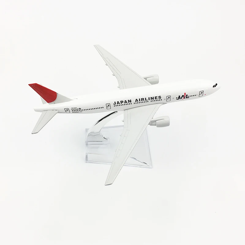 JASON TUTU 16cm JAPAN Airlines aeroplane model Boeing 777 Aircraft Model Planel Airplane Diecast Metal 1/400 Scale Planes